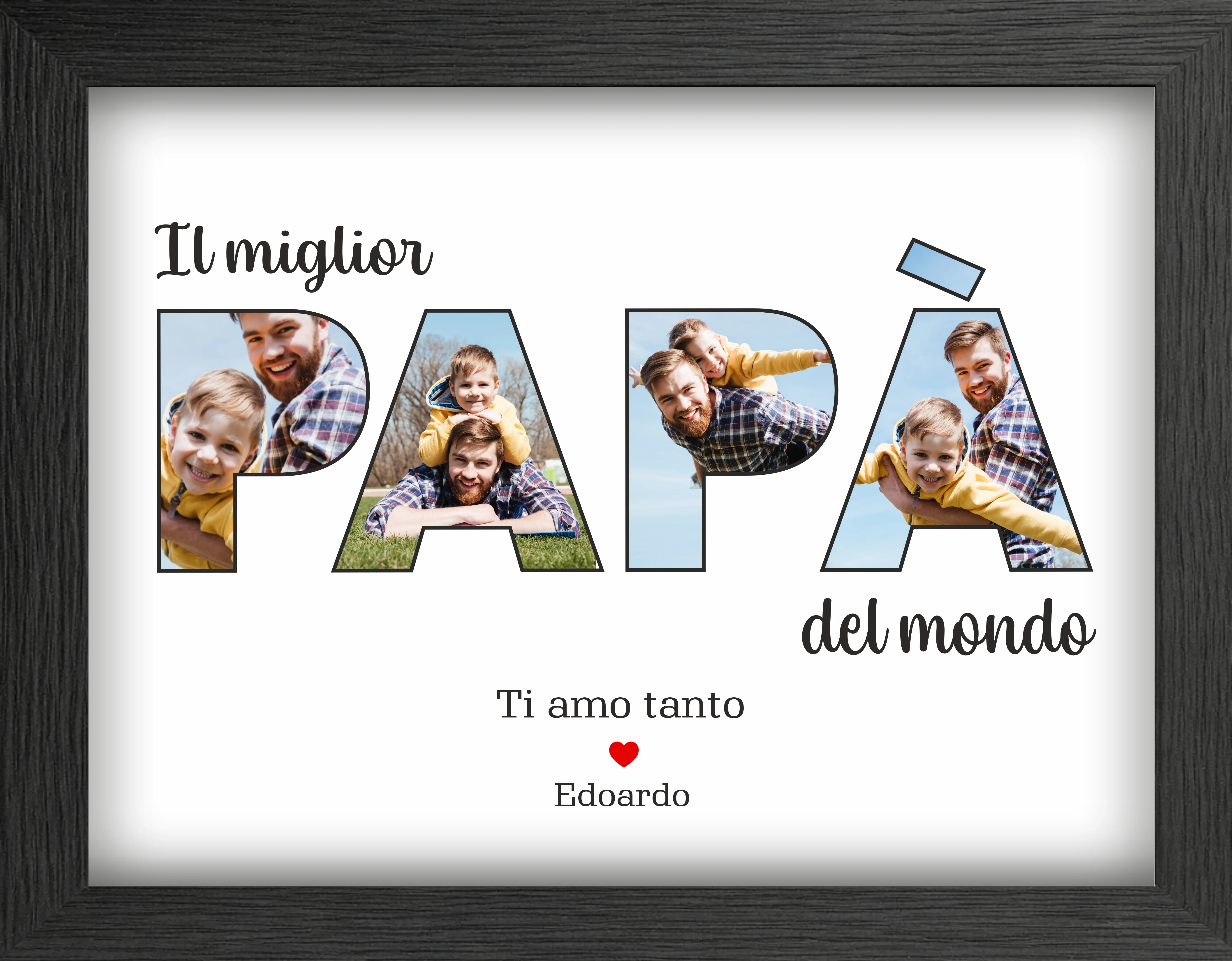 Portafoto papà